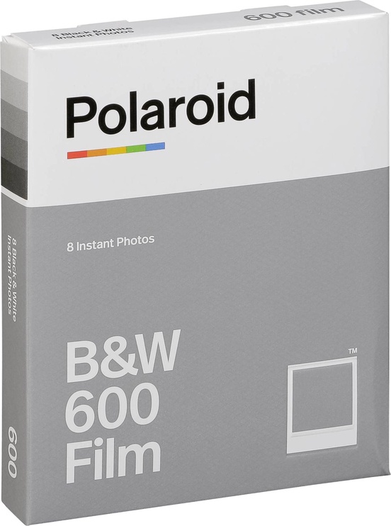 Foto lente Polaroid B&W 600 Film, 8 gab.