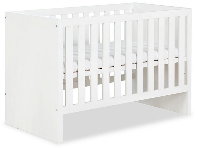 Детская кровать LittleSky Amelia, белый, 128 x 66 см