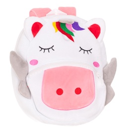 Bērnu mugursoma Unicorn IKONKX7278, balta
