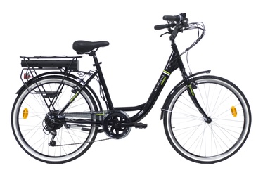 Elektriskais velosipēds Denver E4000, 26", 26", 250 W, 7.8 Ah, melna