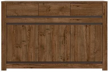 Kummut Black Red White Kada, tamm, 149 x 45.5 x 98.5 cm