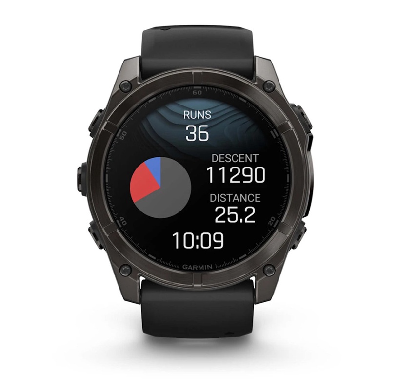Nutikell Garmin Fenix 8 51MM AMOLED 010-02905-21, must