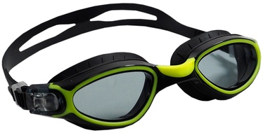 Очки для плавания Crowell Vito GS22, черный/зеленый