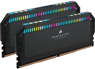 Оперативная память (RAM) Corsair Dominator Platinum RGB Black, DDR5, 32 GB, 5600 MHz