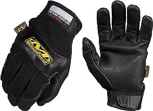 Рабочие перчатки кожаные Mechanix Wear, для взрослых, кожа, черный, XL, 2 шт.