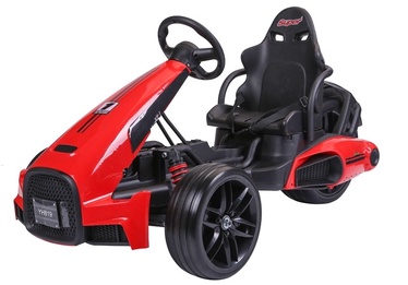 Bezvadu automašīna LEAN Toys CH9939, melna/sarkana