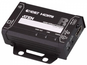 Adapteris Aten HDBaseT Receiver 4k@100m VE811R RJ-45 Female, HDMI female, juoda