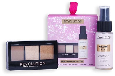 Kosmeetikakomplekt naistele Makeup Revolution London Mini Contour & Glow, 30 g