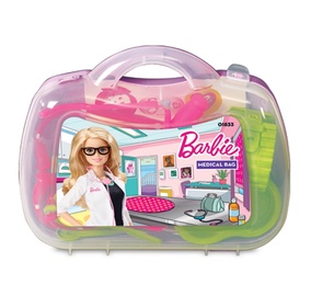 Arstimängu komplekt Barbie KARU.60434, kollane/roosa