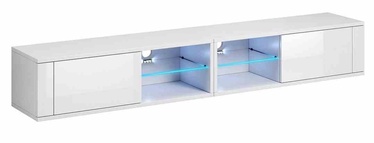 TV-laud Hakano Dea, valge, 2000 mm x 358 mm x 305 mm
