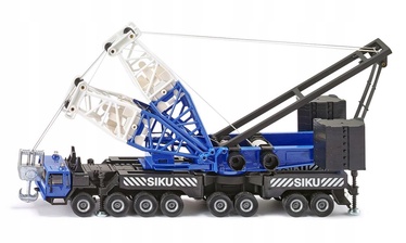 Игрушечный автокран Siku Super Heavy Mobile Crane 4810, синий/черный