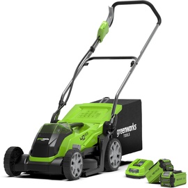 Akumulatora zāles pļāvējs Greenworks G40LM41K2XF