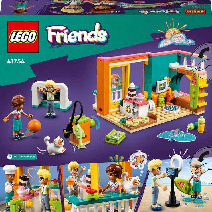 Konstruktor LEGO® Friends Leo tuba 41754, 203 tk