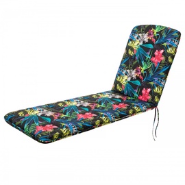 Подушка для стула Hobbygarden Amelia 3D, синий/черный/зеленый/розовый, 113 x 60 см