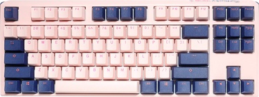 Клавиатура Ducky One 3 TKL (US) Cherry MX Silent EN, синий/розовый