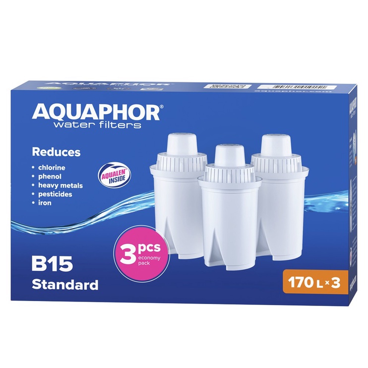 Filtravimo kasetė Aquaphor B100-15, 3 vnt.