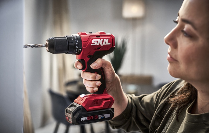 Juhtmeta löökfrees koos akuga Skil 3021RC, 20 V, 2 Ah