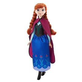 Lėlė - pasakos personažas Mattel Disney Princess Frozen Anna HLW49, 28 cm