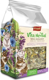 Корм для грызунов Vitapol Vita Herbal, для шиншилл/для дегу, 0.15 кг