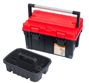 Ящик для инструментов Okko SKRT1HDPZCZEPG001, 59.5 см x 35.4 см x 35.5 см, черный/красный