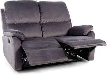 Atgāžamie krēsli Spencer 2 Bluvel 14, pelēka, 54 cm x 136 cm x 101 cm