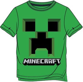 T-krekls Minecraft Creepy Creeper 10 Years, zaļa