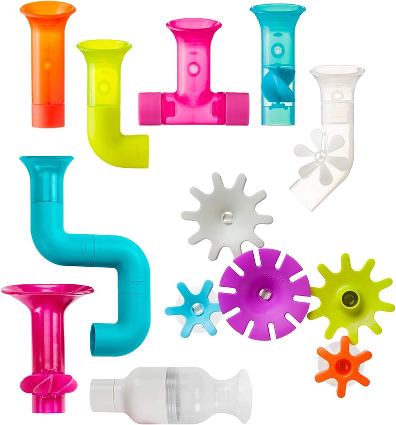 Vannimänguasjade komplekt Boon Pipes & Tubes & Cogs, mitmevärviline, 13 tk