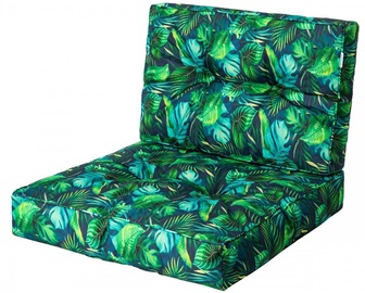 Sēdekļu spilvenu komplekts Hobbygarden Kaja R3 KAJNIL8, zaļa, 39 x 68 cm