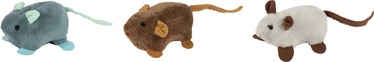 Игрушка для кошек с кошачьей травой Flamingo Mouse, многоцветный