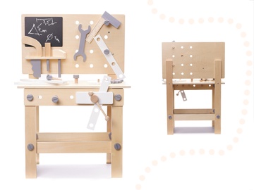 Laste tööriistakomplekt Workbench With Tools 6281, pruun