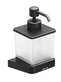 Настенный дозатор жидкого мыла Ravak 10° X07P559, прозрачный/черный