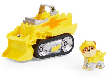 Transporta rotaļlietu komplekts Paw Patrol Rescue Knight Rubble Deluxe Vehicle 6063587, dzeltena