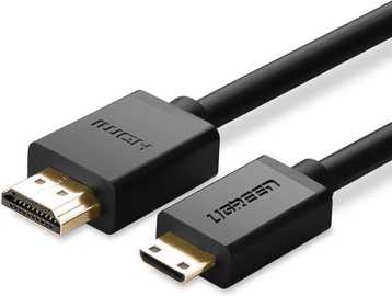 Kabelis Ugreen HDMI - Mini HDMI HDMI Male (vyriška), HDMI Male (vyriška), 1.5 m, juoda