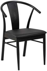 Valgomojo kėdė Janik, juoda, 54 cm x 54 cm x 83 cm