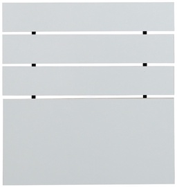 Lovos galvūgalis Kalune Design Fuga, 3 cm x 90 cm, 100 cm, balta