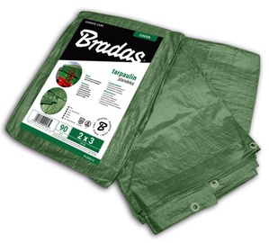Усиленный тент Bradas PL9012/18, зеленый, 12 м x 18 м