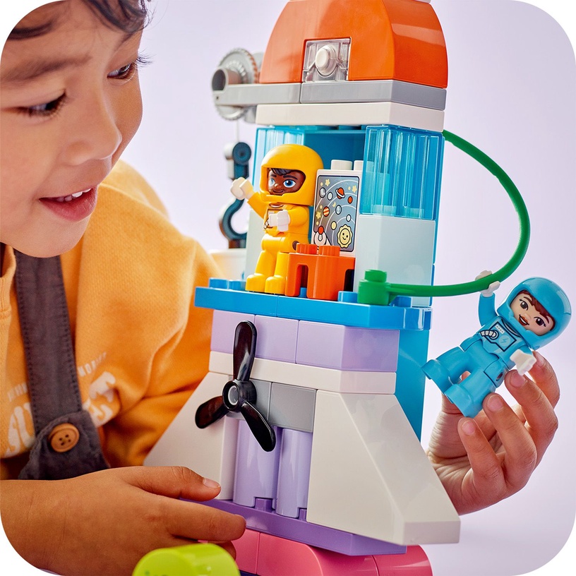 Konstruktors LEGO® DUPLO® Trīs vienā Kosmosa kuģa piedzīvojums 10422