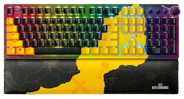 Клавиатура Razer Huntsman V2 Huntsman V2 PUBG Edition Razer™ Linear Optical EN, черный/желтый