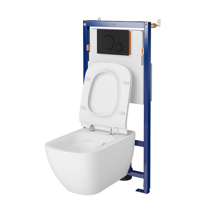 Piekarināmās tualetes komplekts Cersanit B631, 102 cm