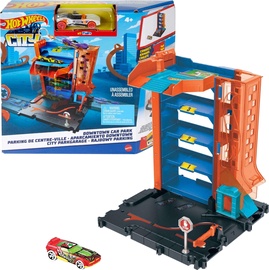 Автомобильная стоянка Mattel Hot Wheels Downtown Car Park HDR28