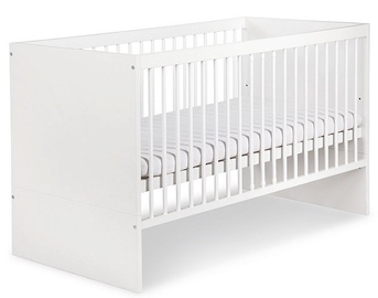 Детская кровать LittleSky Dalia, белый, 145 x 76 см