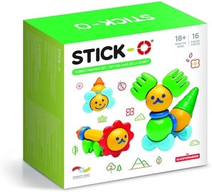 Konstruktorius Magformers Forest Friends Blocks Stick- O, magnetas