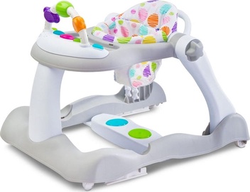 Beebi käimistool Toyz Bounce, valge/mitmevärviline