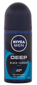 Vyriškas dezodorantas Nivea Men Deep Black Carbon Beat, 50 ml