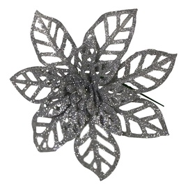 Ziemassvētku eglītes rotaļlieta 100936, sudraba, 160 mm