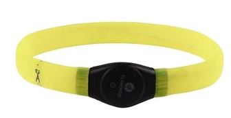 Kaklasiksna Flamingo Visio Light Jumbo, dzeltena, 330 - 640 mm x 25 mm