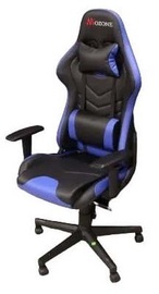 Игровое кресло Mozone F0942A, 48 x 68 x 132 см, синий/черный