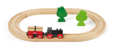 Transporto žaislų komplektas Brio Little Forest Train 33042, įvairių spalvų