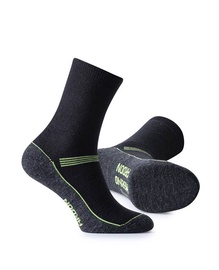 Носки Ardon, черный/зеленый/серый, полиэстер/эластан/акрил, 46-48 размер