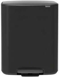 Prügikast Brabantia Bo, must, 60 l, 27.2 cm x 20 cm